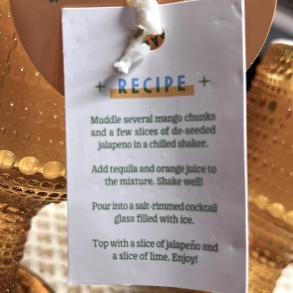 Goodies NWT 2 Mango Jalapeño Margarita Scented Candles Rust Hob Knob Glass - Picture 7 of 7